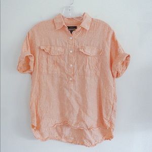 J Crew Linen Top
